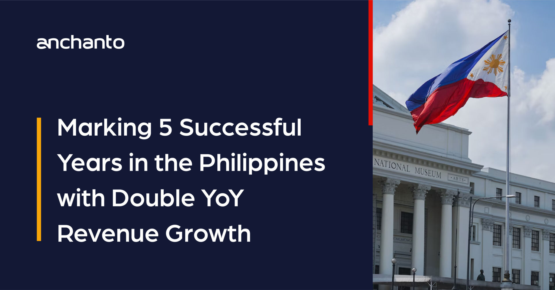 Anchanto marks 5th year in Philippines with double YOY revenue growth