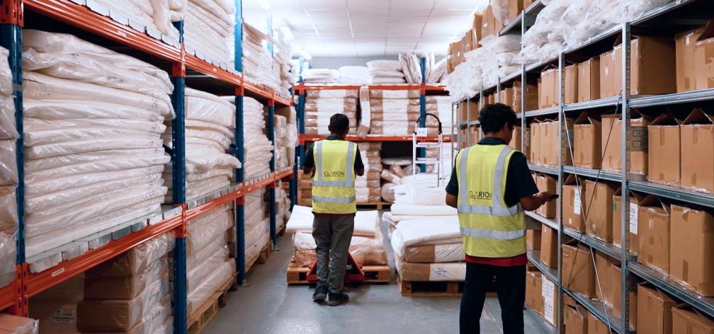 Visual representing ecommerce operations, fulfillment, or supply chain technology