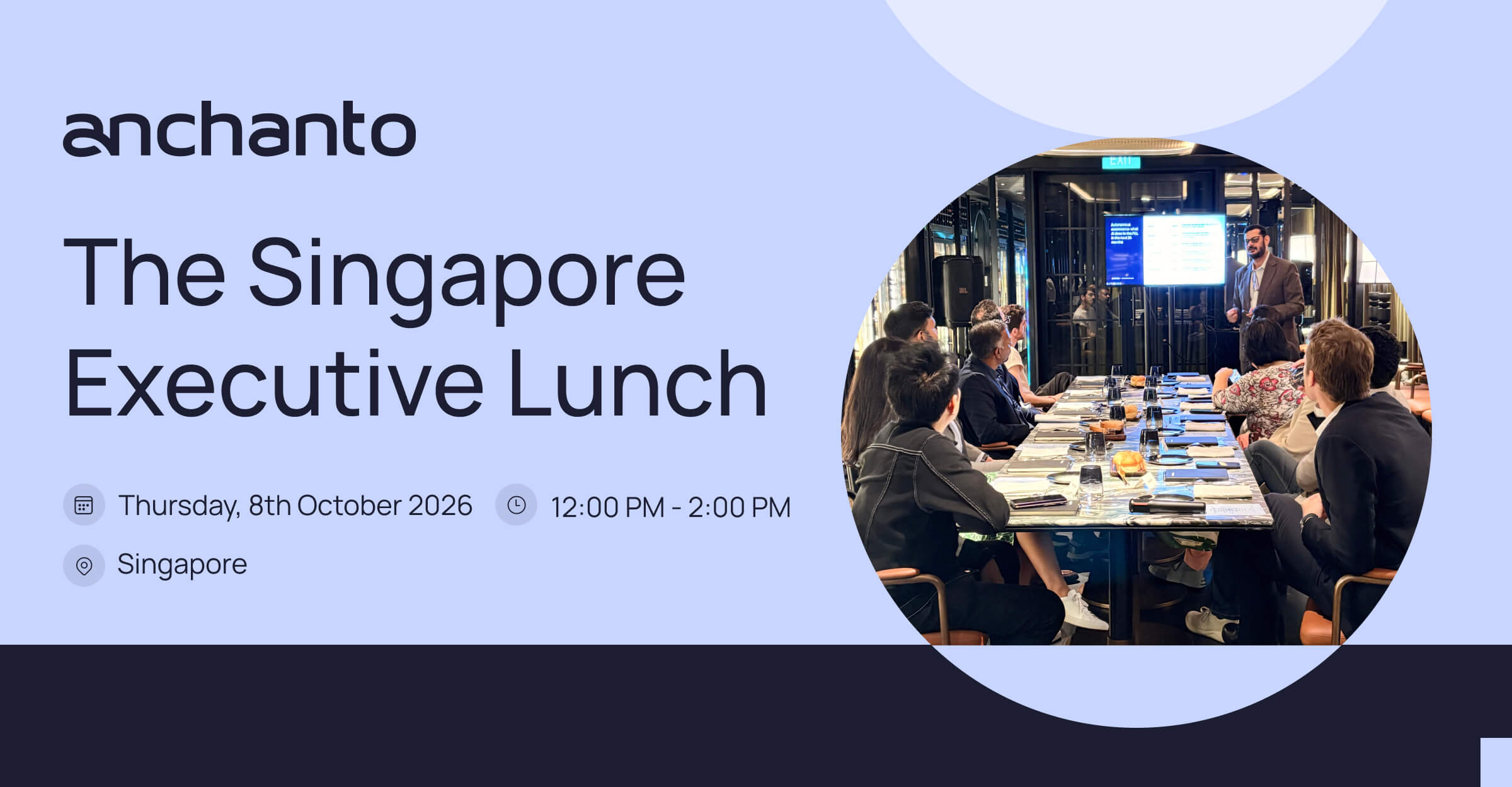 Exclusive Executive Lunch Singapore